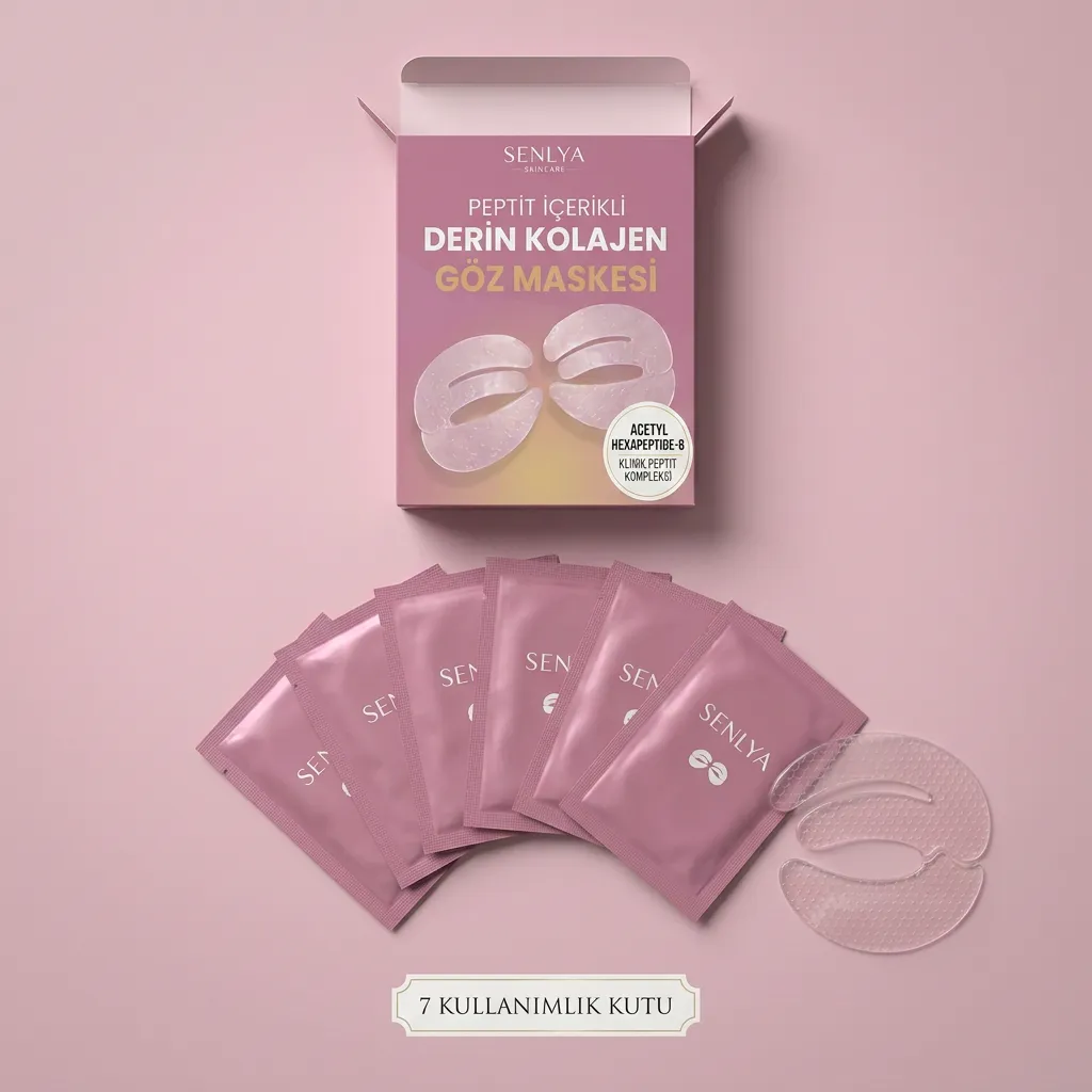 SENLYA Derin Kolajen Göz Maskesi — 7 kullanımlık kutu