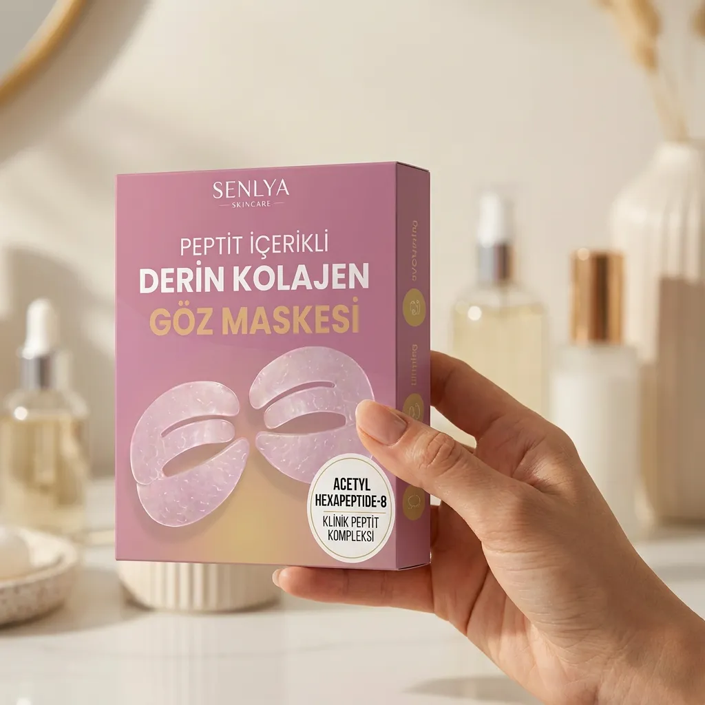 SENLYA Derin Kolajen Göz Maskesi kutusu elde